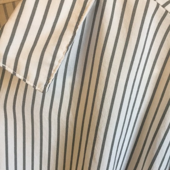 Boyfriend Style Button Up Dress - Picture 3 of 3